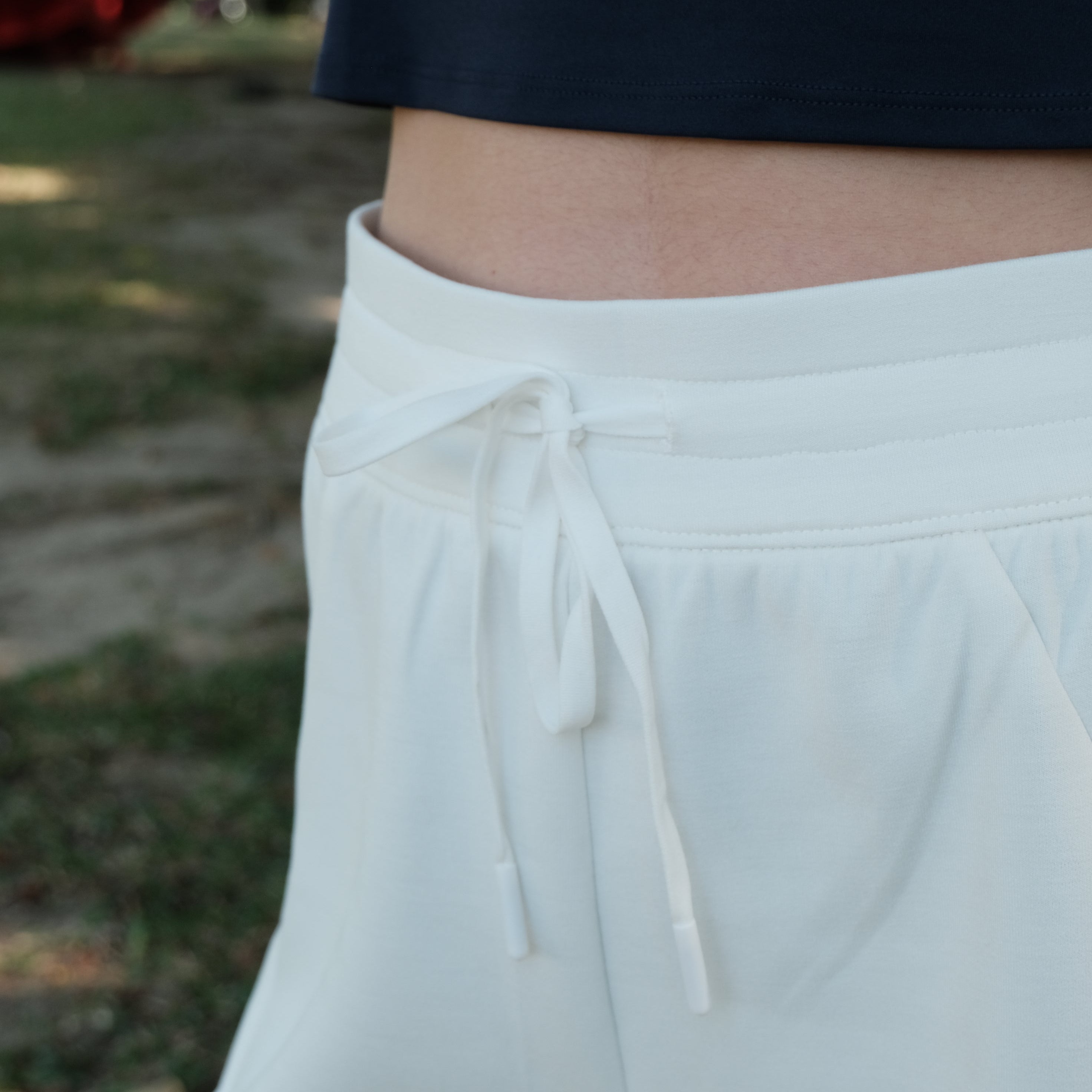 日常寬棉褲（白/淺棕/黑）